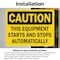 Signmission Safety Culture Sign, 14 in Width, Vinyl Decal, Rectangle OS-2PACK-CS-D-1014-L-19237 - alternate 3